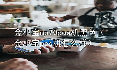 金小宝mp70pos机黑色（金小宝pos机怎么样）