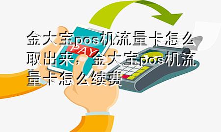 金大宝pos机流量卡怎么取出来，金大宝pos机流量卡怎么续费