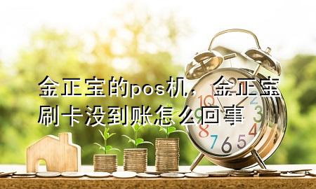 金正宝的pos机，金正宝刷卡没到账怎么回事