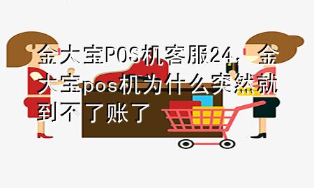 金大宝POS机客服24，金大宝pos机为什么突然就到不了账了