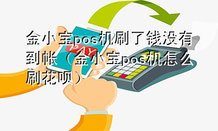 金小宝pos机刷了钱没有到帐（金小宝pos机怎么刷花呗）