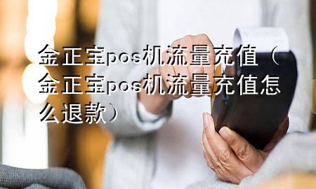 金正宝pos机流量充值（金正宝pos机流量充值怎么退款）